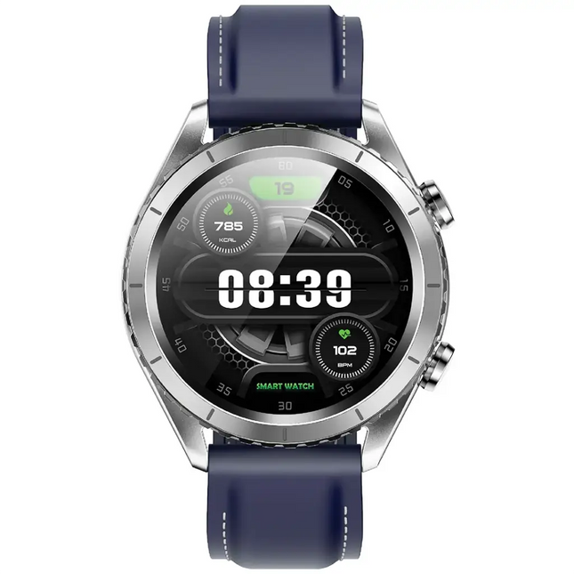 Green Lion Galvin Smart Watch Blue and Silver