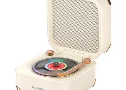 Green Lion Gramo Vinyl Wireless Speaker White