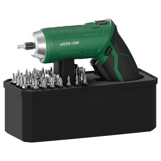 Green Lion GSD-54 Cordless Screwdriver Set - 3.7V 1500mAh