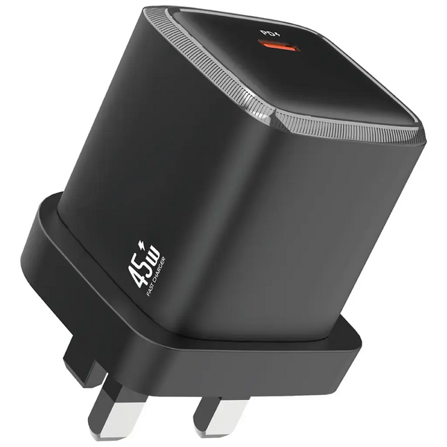 Green Lion G-Charge Series Wall Charger - UK Plug, USB-C, PD 45W