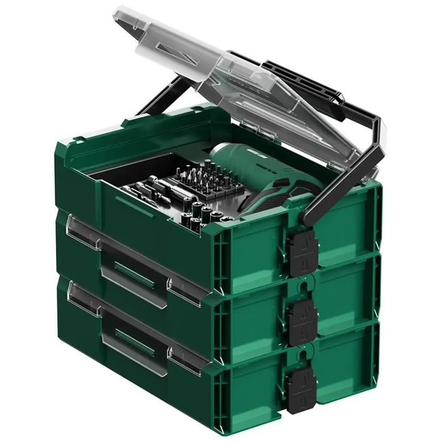 Green Lion GTS-700 Tool Kit Set - 213 Pieces- 3.7V 1500mAh