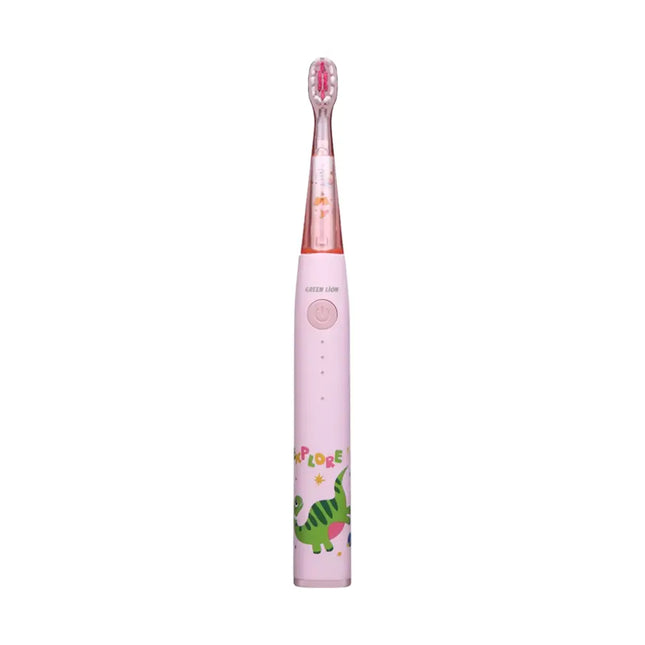 Green Lion Kids Electric Toothbrush Pink