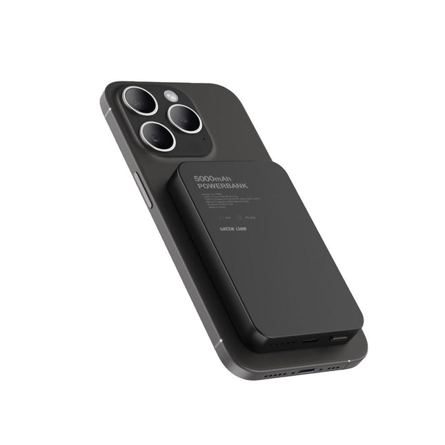 Green Lion GL-MAG 5 5000mAh Power bank PD20W Black