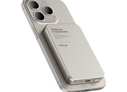 Green Lion GL-MAG 5 5000mAh Power bank PD20W Titanium