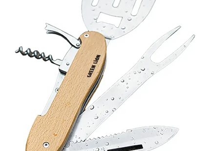 Green Lion Multifunction 5 in 1 BBQ Tool Set