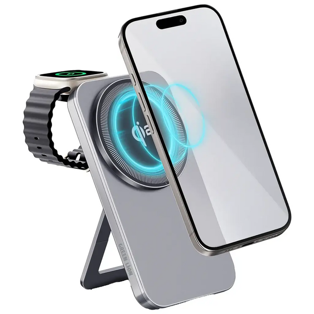Green Lion Magstand Duo Qi2 Wireless Charger 15W