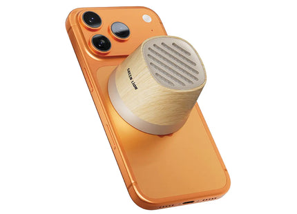 Green Lion MAG TUNE Mini Speaker and Wireless Charger Light Wood