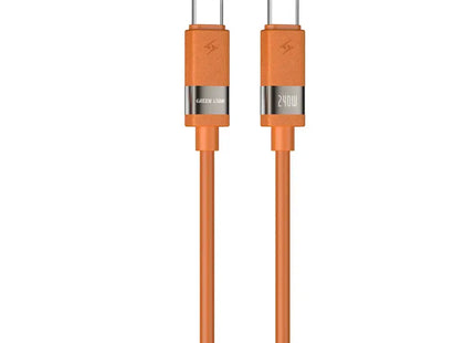 Green Lion Matte Silicone 1M Cable USB-C to USB-C 240W
