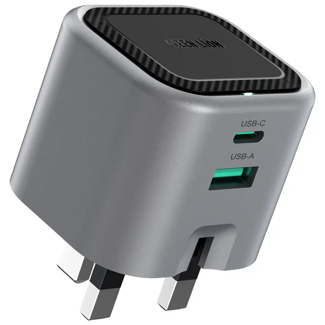 Green Lion Premium Series Foldable Wall Charger UK Plug PD 45W