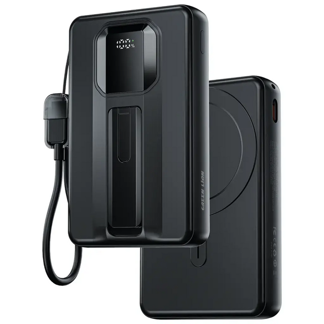 Green Lion TORINO 10000mAh Power Bank PD 20W Black