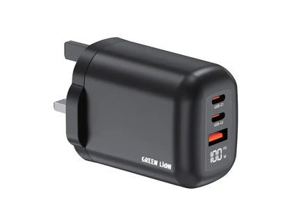 Green Lion Q- SERIES UK Plug Wall Charger PD 100W A+C+C Port