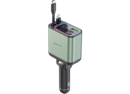 Green Lion Retractable 90W Car Charger PD-65W