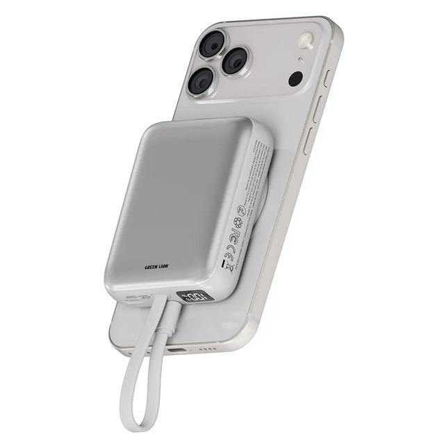 Green Lion Revon 10000mAh Power Bank PD 20W Silver