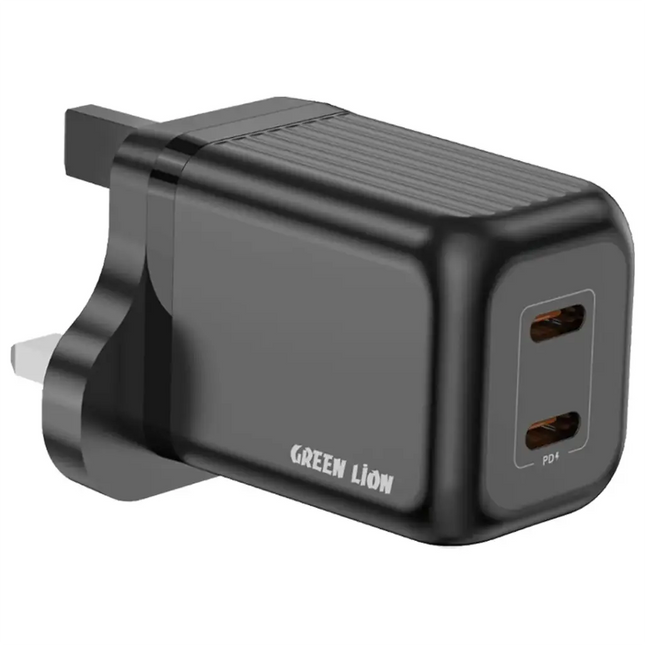Green Lion Ultra Compact GaN Wall Charger PD+QC 45W C to C