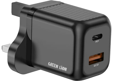 Green Lion Ultra Compact Gan Wall  Charger PD+QC 35W