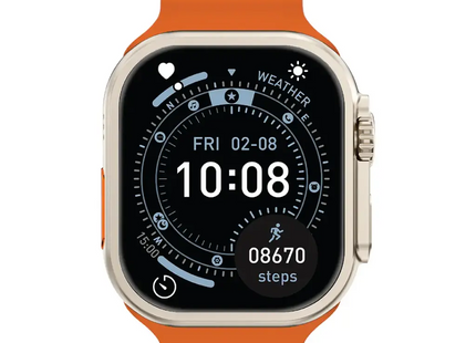 Green Lion ULTRA LITE 2.01'' TFT IPS Display Smart Watch Titanium