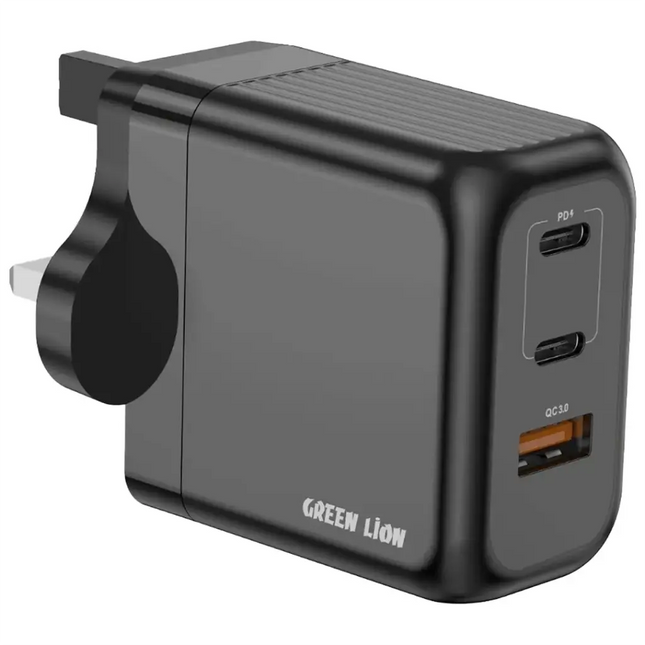 Green Lion Ultra Compact GaN Wall Charger PD+QC 65W