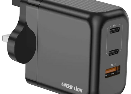 Green Lion Ultra Compact GaN Wall Charger PD+QC 65W C to C