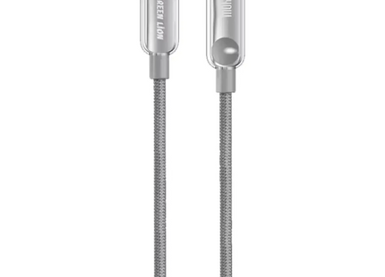 Green Lion 240W USB-C to USB-C Ultra-Fast Charging 1m Braided Cable Gray