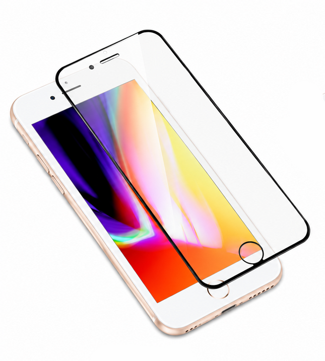 Green Lion 3D Curved Pro Advanced Round Black Edge Glass for iPhone 8 Plus