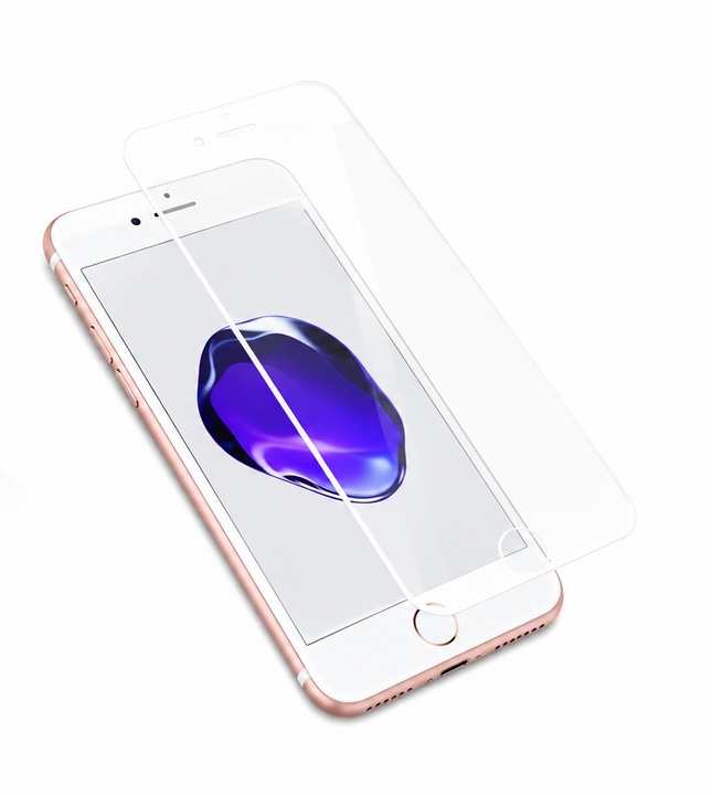 Green Lion 3D Curved Pro Advanced Round White Edge Glass for iPhone 7 Plus