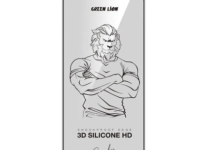 Green Lion 3D Silicone Plus Advanced Privacy Edge Glass for iPhone 17 Pro Max
