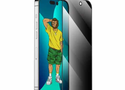 Green Lion 3D Silicone Plus Privacy Screen Protector for iPhone 14 Pro
