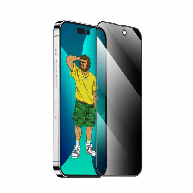 Green Lion 3D Silicone Plus Privacy Screen Protector for iPhone 14 Pro Max