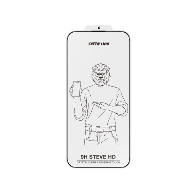 Green Lion 9H Steve HD Screen Protector for iPhone 16 Pro