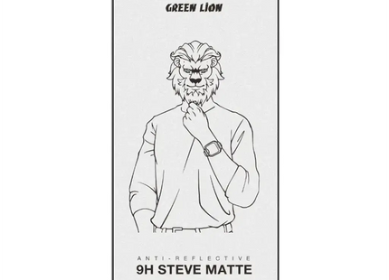 Green Lion 9H Steve Matte AG Glass Protector for iPhone 17 Pro Max
