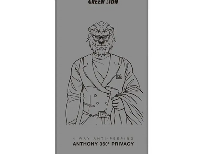 Green Lion Anthony 360° Privacy Screen Protector 4-Way Anti-Peeping Glass for iPhone 17 Pro Max