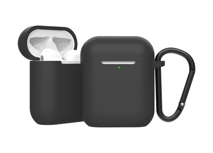 Green Lion Berlin Series Silicone Case for AirPods 1/2 Black