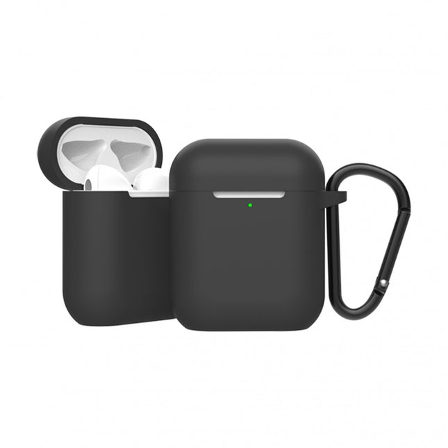 Green Lion Berlin Series Silicone Case for AirPods 1/2 Black
