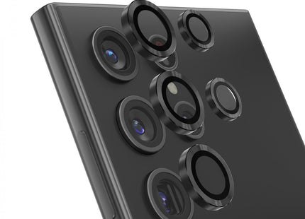 Green Lion Camera Lens Armor for Samsung S24 Ultra Black