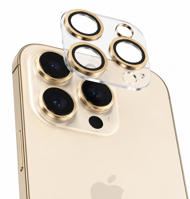 Green Lion Camera Lens Pro for iPhone 14 Pro Max & iPhone 14 Pro Gold