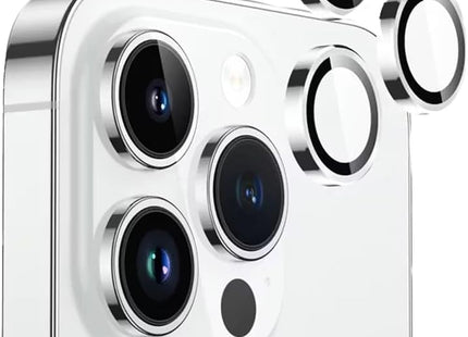 Green Lion Classic Camera Lens for iPhone 15 Pro Max & iPhone 15 Pro Silver