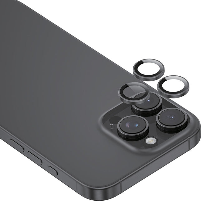 Green Lion Classic Camera Lens for iPhone 16 Pro Max & iPhone 16 Pro Black Titanium