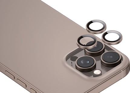 Green Lion Classic Camera Lens for iPhone 16 Pro Max & iPhone 16 Pro Desert Titanium