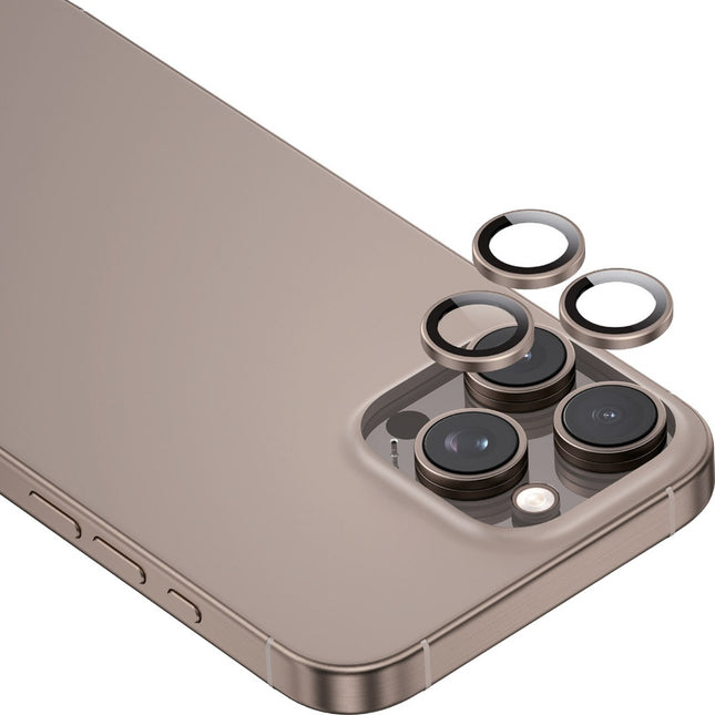 Green Lion Classic Camera Lens for iPhone 16 Pro Max & iPhone 16 Pro Desert Titanium