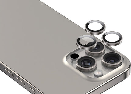 Green Lion Classic Camera Lens for iPhone 16 Pro Max & iPhone 16 Pro Natural Titanium