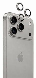 Green Lion Classic Camera Lens for iPhone 17 Pro Max & iPhone 17 Pro Gray Titanium
