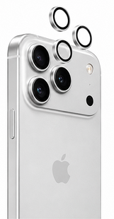 Green Lion Classic Camera Lens for iPhone 17 Pro Max & iPhone 17 Pro Silver