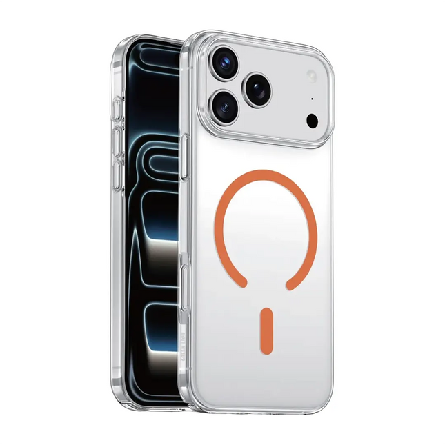 Green Lion Coral Delgado Ultra Slim & Lightweight for iPhone 17 Pro Orange