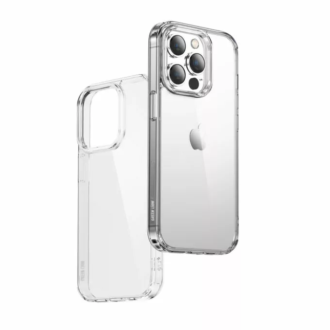 Green Lion Crystal Clear Case for iPhone 14 Pro