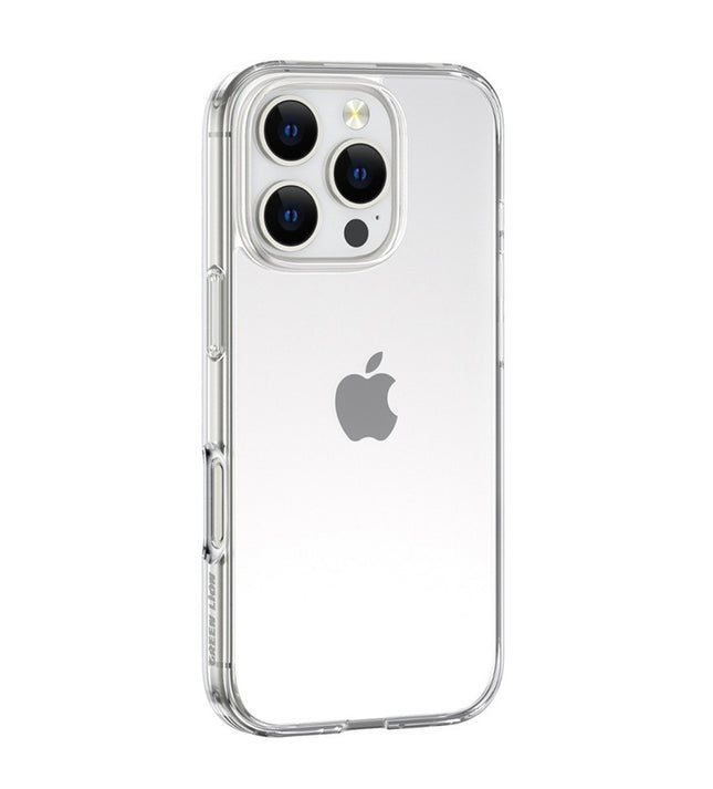 Green Lion Crystal Clear Case for iPhone 16 Pro Max