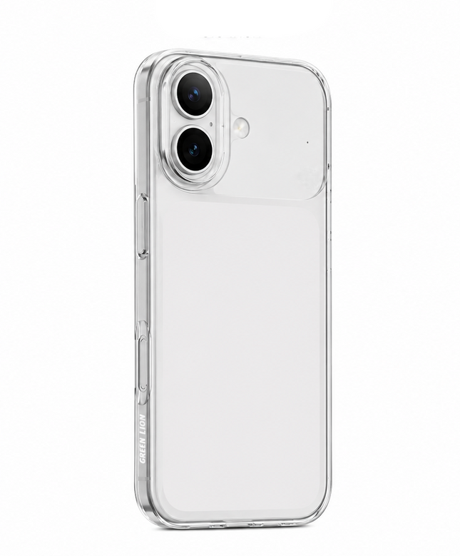 Green Lion Delgado PC Clear Case for iPhone 17