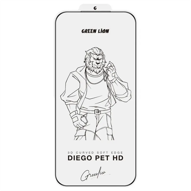 Green Lion Diego Pet HD Screen Protector for iPhone 17 Pro Max