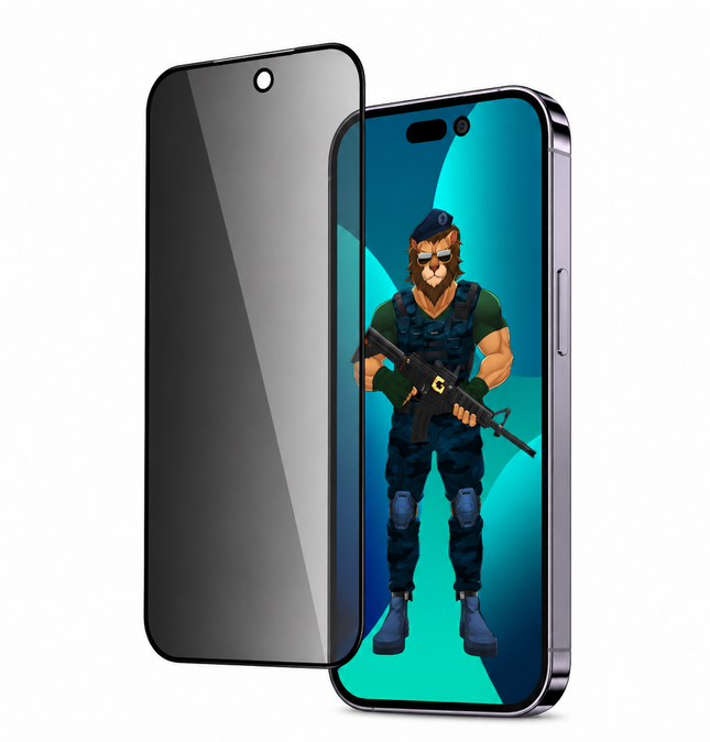 Green Lion Diego Pet Privacy Screen Protector for iPhone 14 Pro