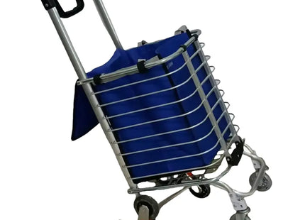 Green Lion Foldable Shopping Trolley