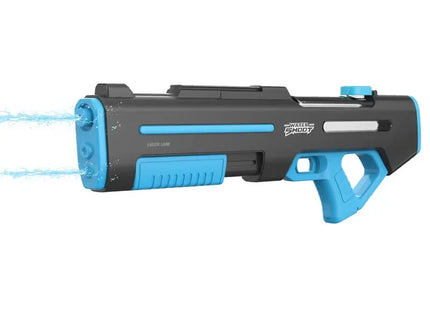 Green Lion GN65-Dual Nozzle Water Gun Electric & Manual Shooting Black
